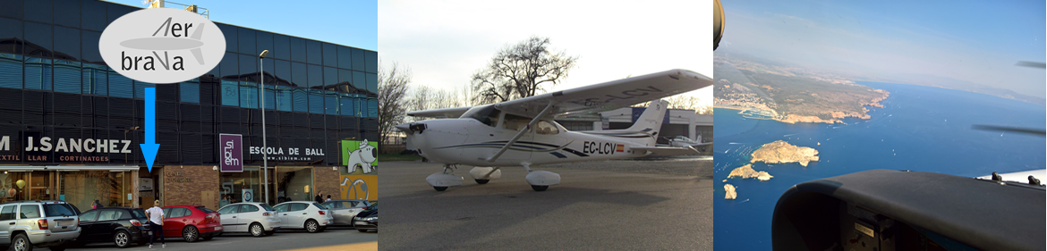 Aerbrava, Escuela de Pilotos, Salt, Gerona