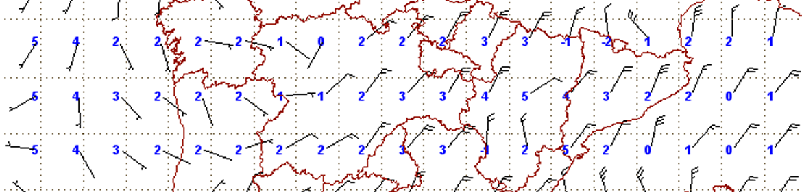 Aerbrava - Spain wind charts